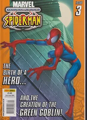 Buy The Birth Of A Hero Marvel Ultimate Spider-Man Comic #3 12/6/02 (Panini UK) • 5.95£