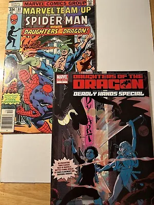Buy Daughters Of The Dragon Lot Marvel Team-up #64, Daughters Of The Dragon 1 Shot • 14.44£