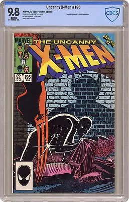 Buy Uncanny X-Men #196 CBCS 9.8 1985 21-2EE29D8-006 • 79.95£