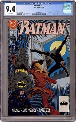Buy Batman #457D CGC 9.4 1990 3809940001 Tim Drake Becomes Robin • 48.77£