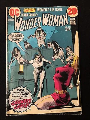 Buy Wonder Woman 203 3.0 3.5 Top Staple Detached 1972 Dc Bondage Headlights Uv • 12.64£