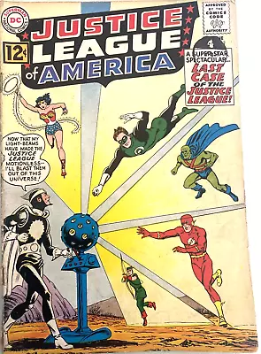 Buy Justice League Of America # 12.  Silver Age 1962. Key 1st Dr. Light. Vg 4.0 • 68.99£