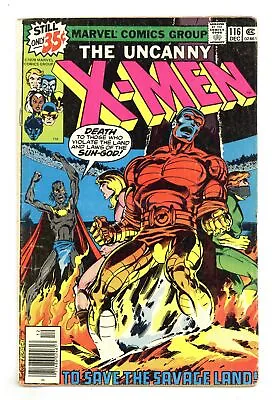 Buy Uncanny X-Men Mark Jewelers #116MJ GD+ 2.5 1978 • 19£