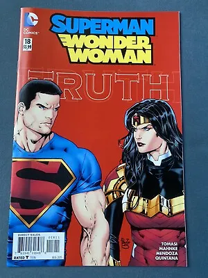 Buy DC Comics Superman Wonder Woman #18 New 52 Truth Tomasi 1st PRINT NEW UNREAD • 4.73£