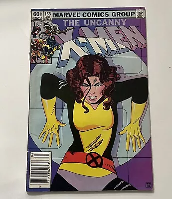 Buy Uncanny X-Men 168 | 1st APP. Madelyne Pryor | 1983 (Bronze Age) | NEWSSTAND | VF • 23.71£