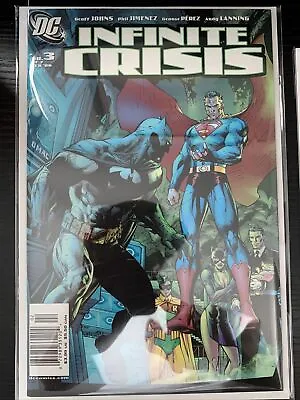 Buy Infinite Crisis #3 NM-/NM DC Comics 1st App Jaime Reyes Blue Beetle Jim Lee Cvr • 70.95£