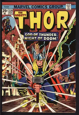 Buy Thor #229 5.0 // Ad For Hulk 181 With Wolverine Marvel Comics 1974 • 30.83£