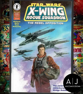 Buy Star Wars: X-Wing Rogue Squadron #1 NM- 9.2 Dark Horse 1995 The Rebel Opposition • 4.44£