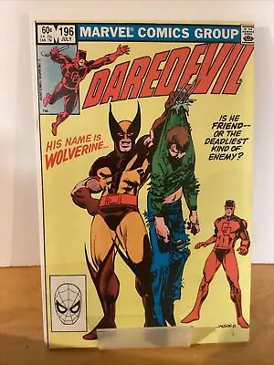 Buy Daredevil 196 Marvel Comics VF Klaus Janson Cover • 15.83£
