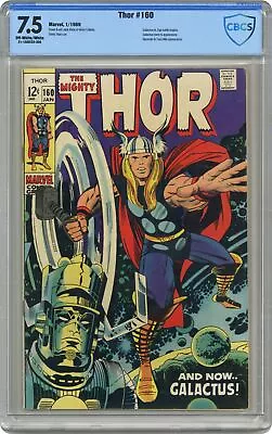 Buy Thor #160 CBCS 7.5 1969 21-1EAEE22-356 • 140.61£