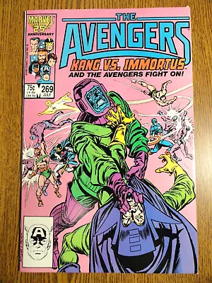 Buy Avengers #269 Hot Newsstand Key VF Kang Vs Immortus 1st Print Marvel MCU Disney+ • 27.48£
