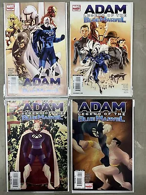 Buy Adam Legend Of The Blue Marvel #1 2 3 4 Set, No #5 Marvel Comics • 335.05£