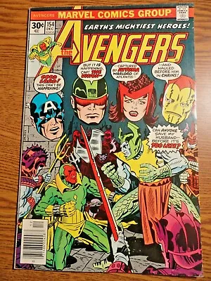 Buy Avengers #154 Kirby Cover Perez Vision Attuma Iron Man Thor 1st Print Marvel MCU • 21.08£