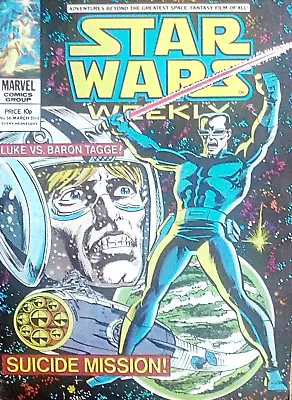 Buy STAR WARS WEEKLY No. 56 Mar. 21st 1979 Vintage UK Marvel Comic Mag V.G CONDITION • 14.99£
