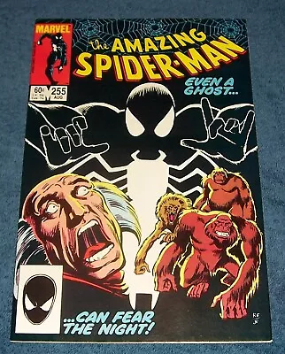 Buy 9.0 VFNM AMAZING SPIDER-MAN 255, 1st Black Fox, Red Ghost, Venom, NEW 1984 • 20.12£
