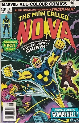 Buy Nova #1 Sep 1976 VGC+ 4.5 1st Appearance And Origin Of Nova, Richard Rider • 74.99£