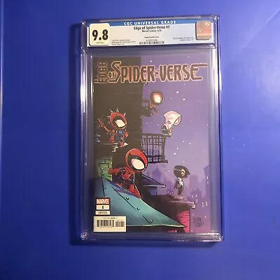 Buy Edge Of Spider-Verse #1 CGC 9.8 1st Appearance Weapon 8 SKOTTIE YOUNG COVER 2024 • 83.41£