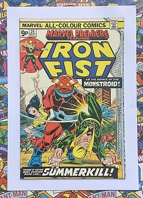 Buy Marvel Premiere #24 - Sept 1975 - Monstroid Appearance! - Vfn (8.0) Pence Copy! • 12.99£