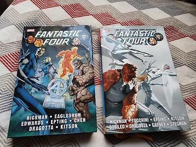 Buy Fantastic Four By Jonathan Hickman Omnibus Vol. 1 & 2 Graphic Novel  • 85£