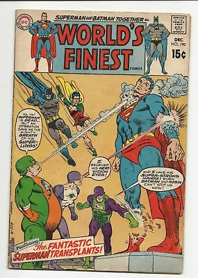 Buy World's Finest #190 - Superman - Batman & Robin - Lex Luthor - VG 4.0 • 9.60£