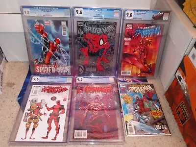 Buy Lot Of 6 Minor Key Spider-Man/Carnage Comics CGC High Grade Open To Offers • 214.47£