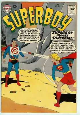 Buy Superboy #80 5.5 // 1st Meeting Of Superboy + Supergirl 1960 • 195.08£