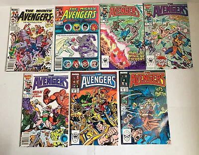Buy Avengers #250-291 Lot 7 Issues JOHN BUSCEMA Marvel 1984-1988 VF • 6.79£
