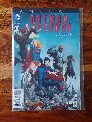 Buy Batman Superman Annual 1 2014 DC Comics • 5£