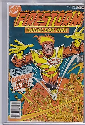 Buy Dc Comics Firestorm The Nuclear Man #1 Mar 1978 1st App Firestorm & Danton Black • 99.99£