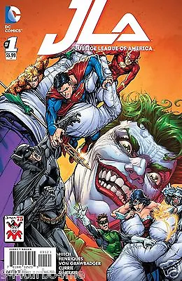 Buy DC Comics JUSTICE LEAGUE Of AMERICA #1 (2015) The Joker Cover • 4.74£