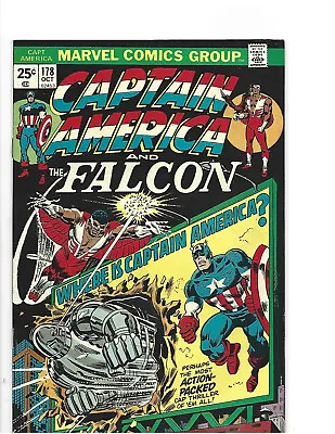 Buy Captain America # 178 * Marvel * 1974 * Nice Copy! • 9.48£
