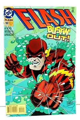 Buy The Flash #90 Bustin' Out On The Run Mark Waid 1994 Comic DC Comics F- • 1.22£