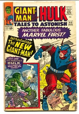 Buy Tales To Astonish #65 - 1965 - Marvel - G/VG - Comic Book • 23.73£