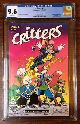 Buy M3831: Critters #1, Vol 1, 9.6 Graded CGC • 218.49£