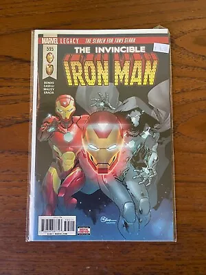 Buy The Invincible Iron Man #595 (2017) Marvel Comics • 9.50£