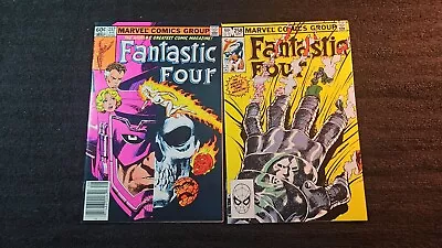 Buy 1983 Marvel Comics Fantastic Four #257 & #258 Death Of Empress R'klll Vf+ • 7.19£
