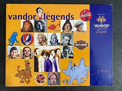Buy Vandor Legends (2001) Catalog Vf Book • 1.32£