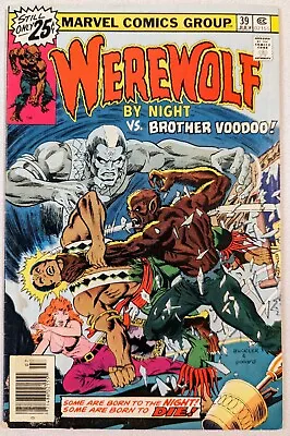 Buy Werewolf By Night #39 Low Grade 1st Brother Voodoo +Werewolf Meeting Key Issue • 7.14£