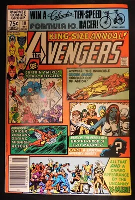 Buy Avengers Annual 10 Marvel Comic 1st Appearance Rogue & Madelyn Pryor 1981 • 55.43£