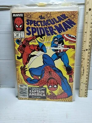 Buy Comic Book The Spectacular Spider-Man #138 1988 1st Full Appearance Of Tombstone • 15.99£