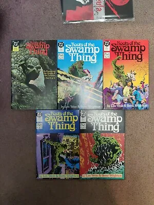 Buy Roots Of The Swamp Thing / DC Comics / 1986 / Full Set 1,2,3,4,5 • 25£