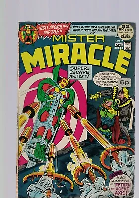 Buy Dc Comics Mister Miracle No. 7 April 1972 25c USA • 15.29£