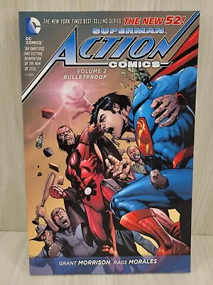 Buy Superman Action Comics Volume 2: Bulletproof TP (The New 52) By Morrison, Grant • 7.91£