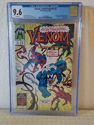 Buy Venom: Lethal Protector #5 CGC 9.6 (1993) 1st Phage Lasher Riot Agony • 59.29£
