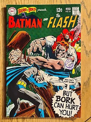 Buy Brave And The Bold #81 Fn (6.0) January 1969 Batman Flash Dc Comics ** • 29.99£