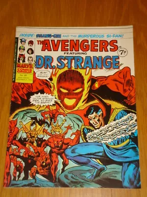 Buy Avengers #66 British Weekly 1974 December 21 Marvel Dr Strange • 3.99£