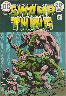 Buy Swamp Thing # 10 FN/VF DC Wrightson 1973 [A3] • 23.71£