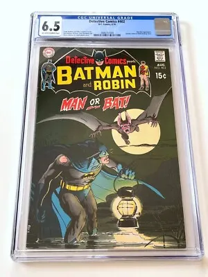 Buy DETECTIVE COMICS #402 CGC 6.5 (1970) Classic Neal Adams Cover Batman • 133.61£