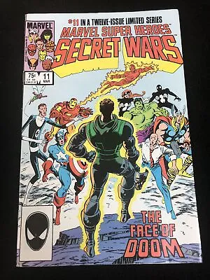 Buy Marvel Super Heroes Secret Wars 11 6.5 7.0 Nnc • 5.59£