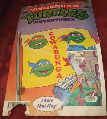 Buy Teenage Mutant Ninja Hero Turtles Adventures Comic Issue 62 30th May / June 1992 • 4.99£